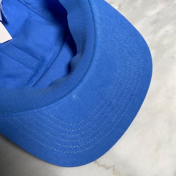 Madewell Cotton Canvas Five-Panel Baseball Cap Women Oasis Blue‎ NEW NL098 - Picture 5 of 10